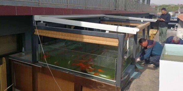 景觀魚(yú)池滲漏水維修施工